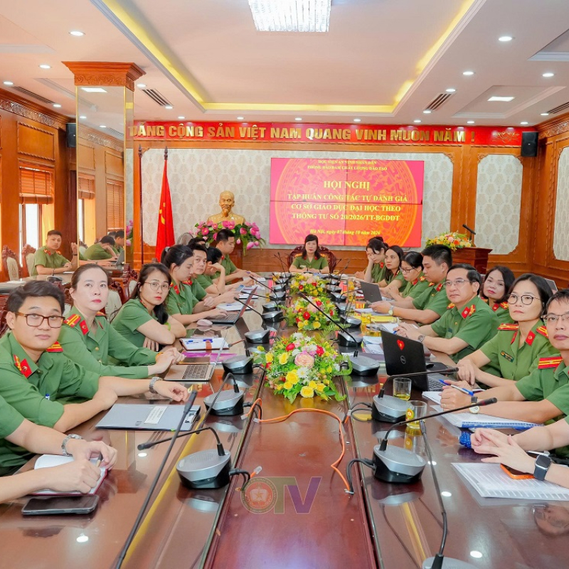 Hội nghị tập huấn công tác tự đánh giá cơ sở giáo dục đại học theo Thông tư số 20/2026/TT-BGDĐT