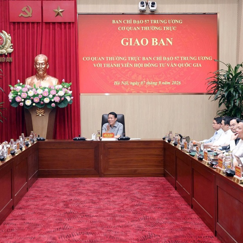 Bộ trưởng Lương Tam Quang chủ trì cuộc họp Hội đồng tư vấn quốc gia Ban Chỉ đạo 57 Trung ương
