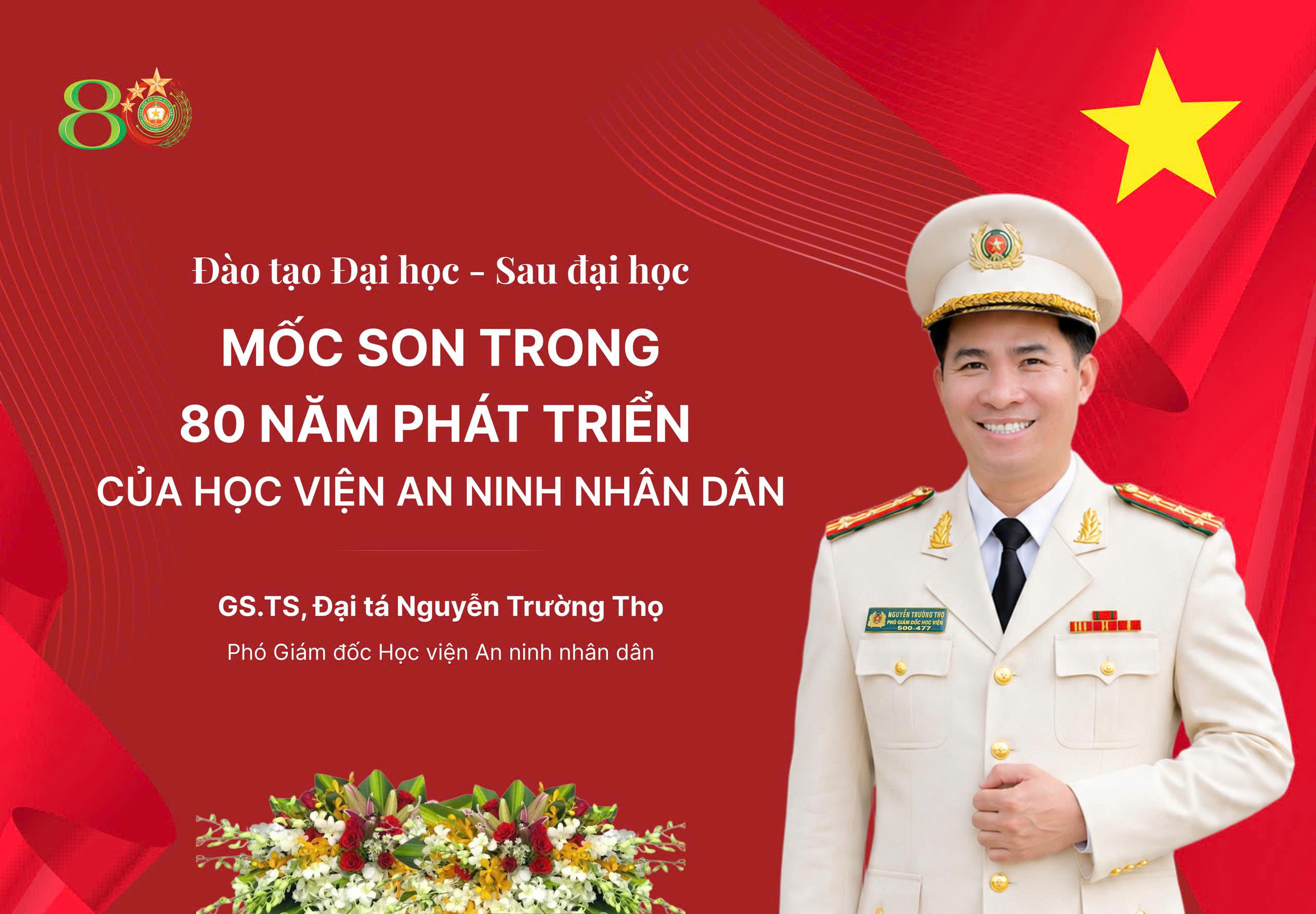 Đào tạo đại học, sau đại học - Mốc son trong 80 năm phát triển của Học viện An ninh nhân dân