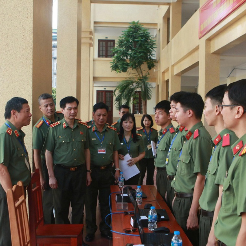 Học viện An ninh nhân dân tổ chức thành công kỳ thi tuyển sinh văn bằng 2 Công an năm 2026 trên máy tính