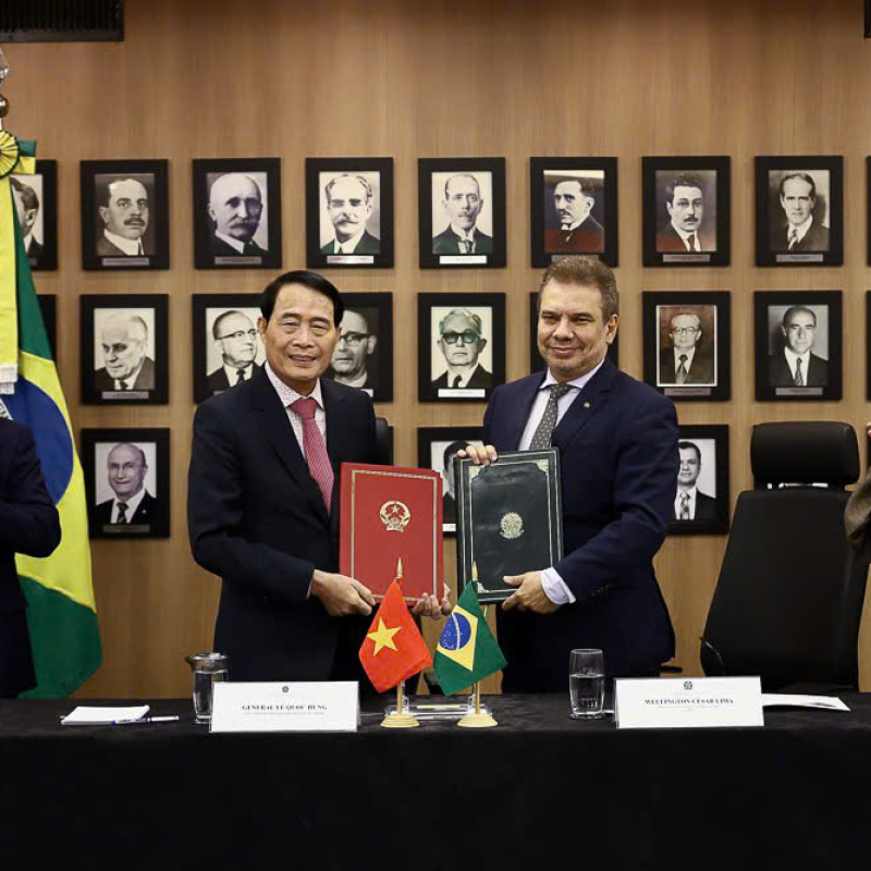 Mở rộng cơ sở pháp lý hợp tác phòng, chống tội phạm giữa Việt Nam và Brazil