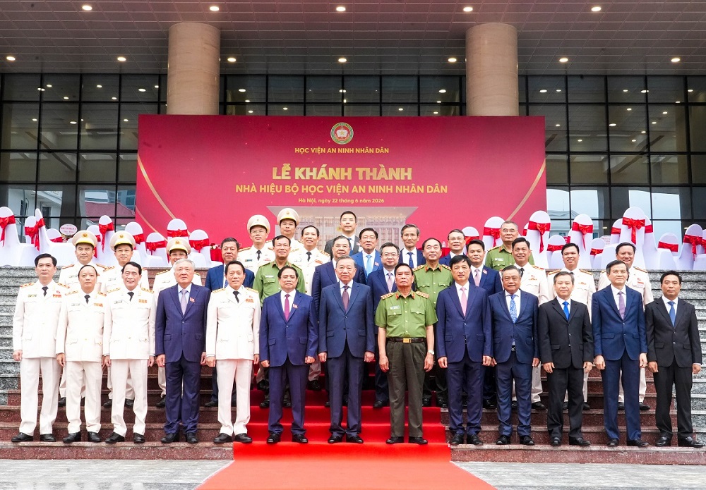 Học viện An ninh nhân dân tổ chức Lễ khánh thành Nhà hiệu bộ