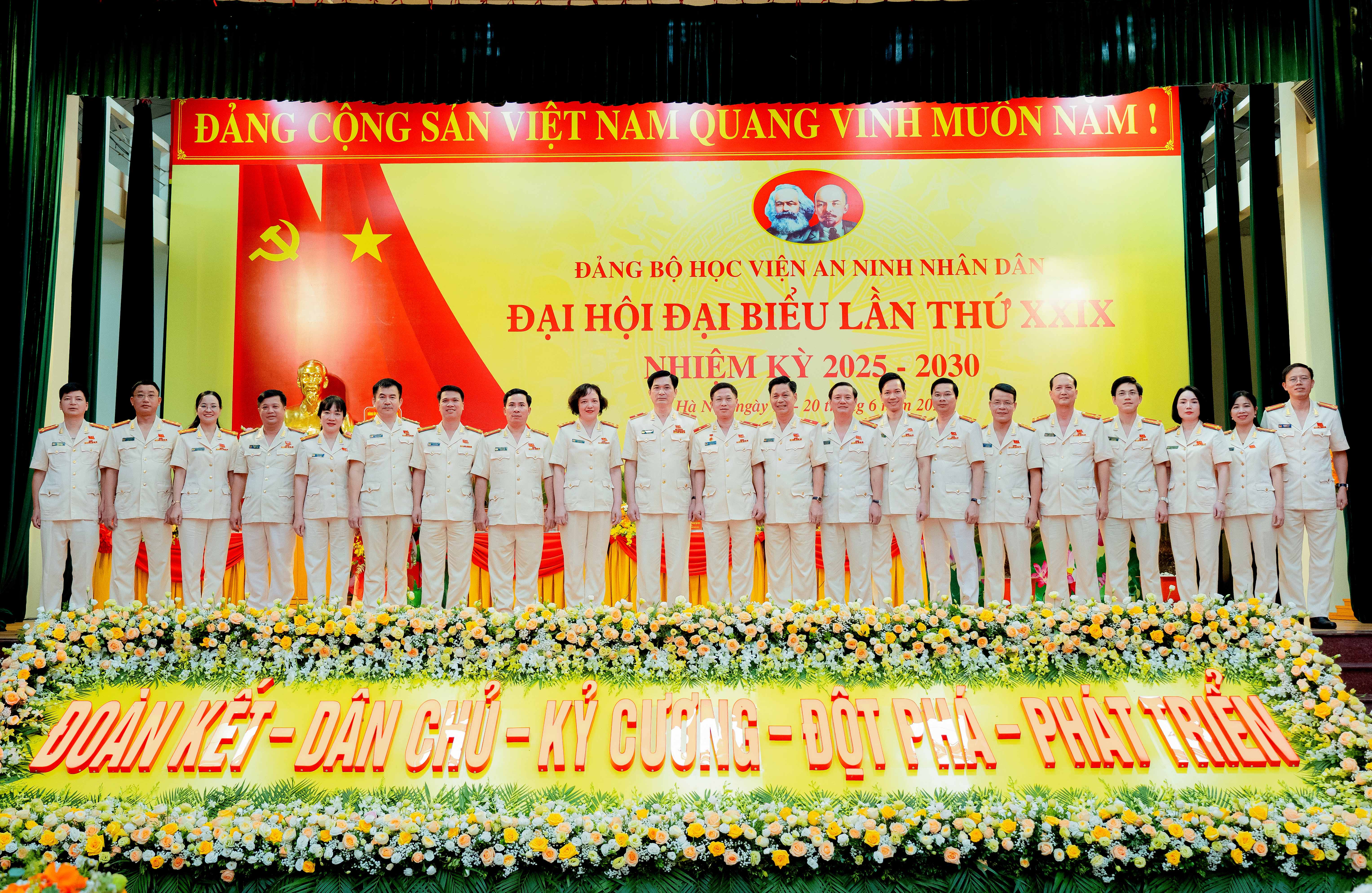 Ban Chấp hành Đảng bộ Học viện ANND nhiệm kỳ 2025-2030.-1