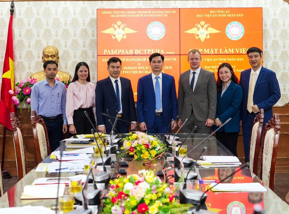 Học viện An ninh nhân dân tiên phong trong hợp tác quốc tế về đào tạo cán bộ an ninh, góp phần thực hiện đường lối đối ngoại của Đảng và Nhà nước