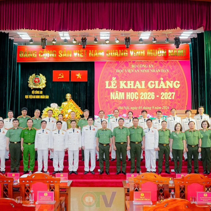 Học viện An ninh nhân dân bứt phá, đổi mới, nâng cao chất lượng đào tạo trong năm học mới 2026 - 2027