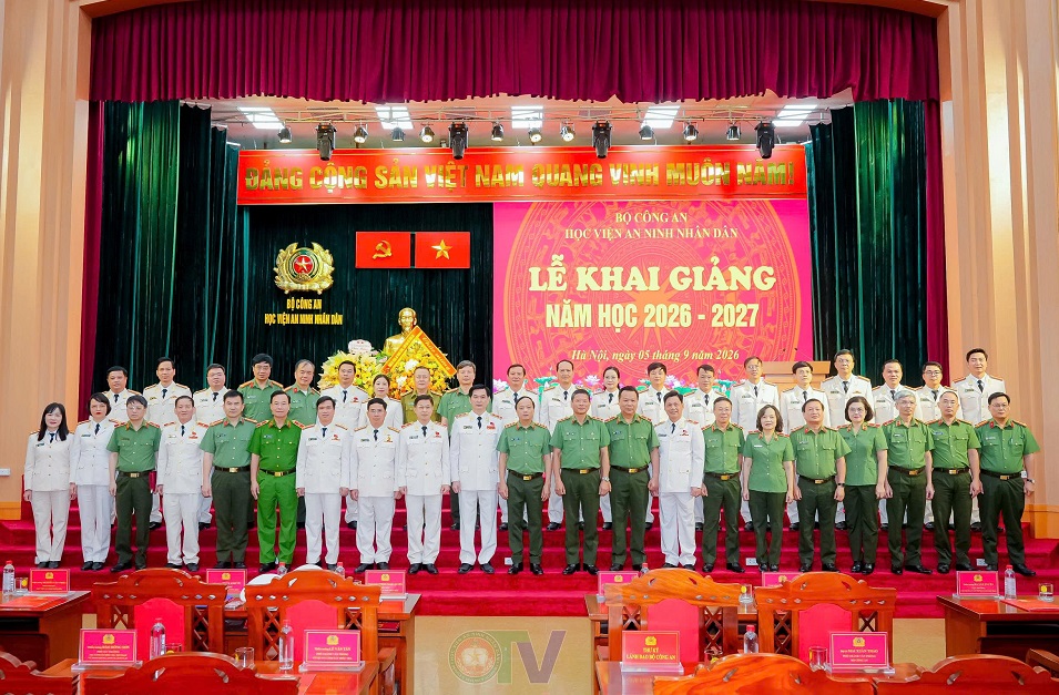 Học viện An ninh nhân dân: Bứt phá, đổi mới, nâng cao chất lượng đào tạo trong năm học mới 2026 - 2027