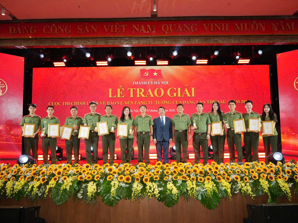 Học viện An ninh nhân dân đạt thành tích cao tại Cuộc thi chính luận bảo vệ nền tảng tư tưởng của Đảng
