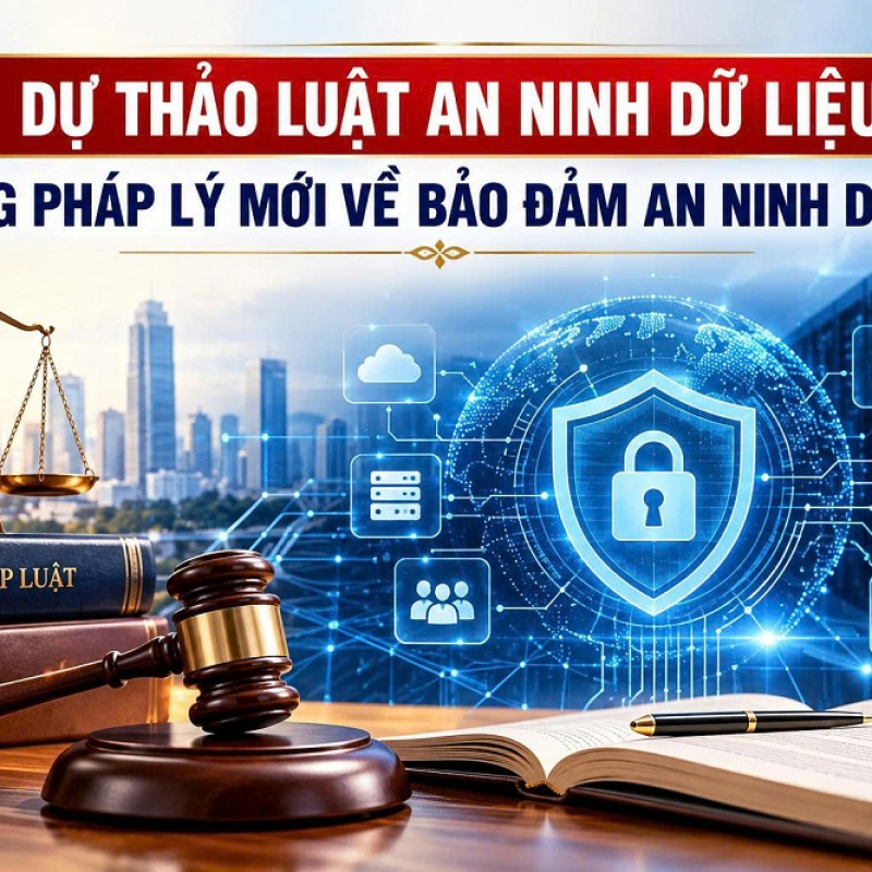 Dự thảo Luật An ninh dữ liệu: Khung pháp lý mới về bảo đảm an ninh dữ liệu