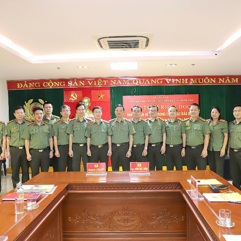 Hội thảo khoa học “Những vấn đề mới về bảo đảm an ninh nội địa trên địa bàn tỉnh Lào Cai”