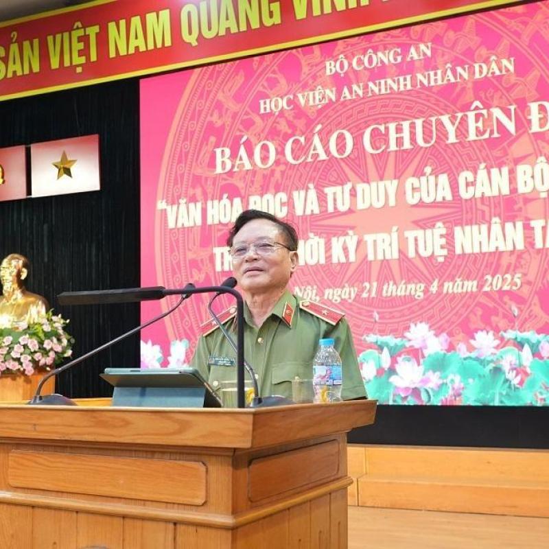 Học viện an ninh nhân dân phát động hưởng ứng Ngày Sách và Văn hóa đọc Việt Nam năm 2026