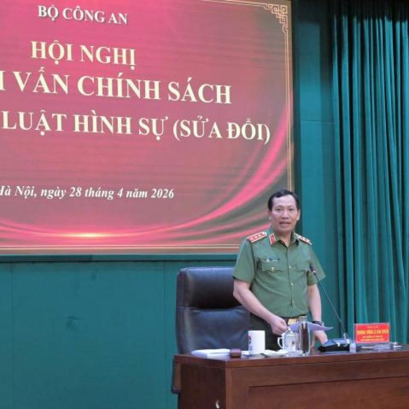 Xây dựng dự án Bộ luật Hình sự (sửa đổi) đảm bảo tính đồng bộ, ổn định lâu dài