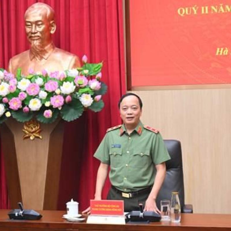 Đẩy mạnh phân bổ, giải ngân vốn đầu tư công Quý II trong Công an nhân dân