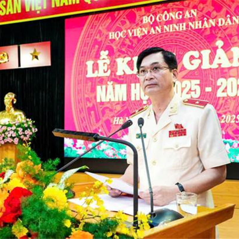 Học viện An ninh nhân dân xứng đáng là cơ sở giáo dục đào tạo trọng điểm của ngành Công an
