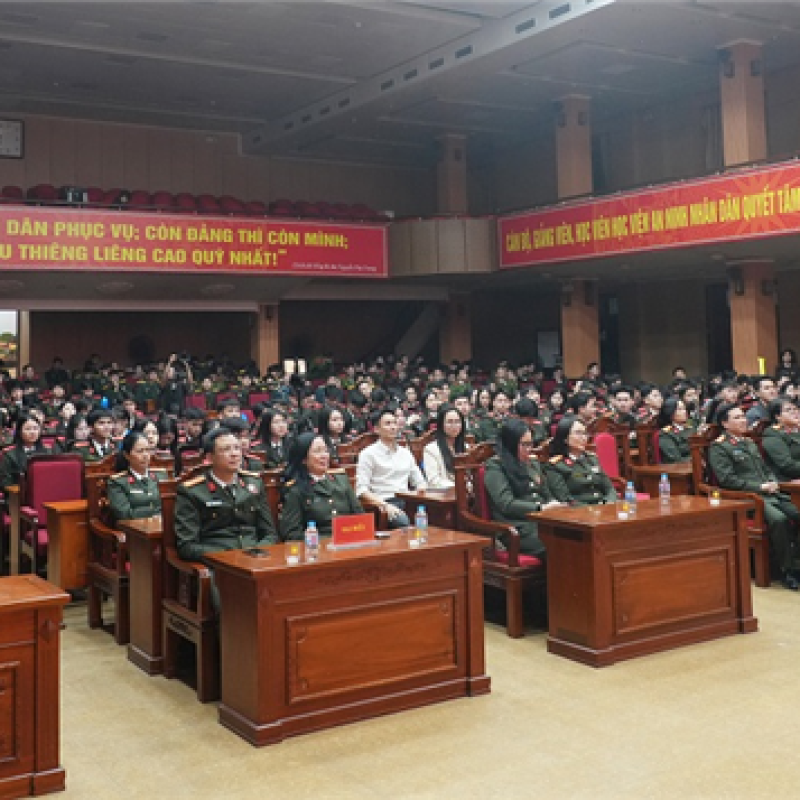 Học viện An ninh nhân dân tổ chức vòng Chung kết cuộc thi "Olympic tiếng Trung cấp Học viện dành cho học viên năm học 2025 - 2026"