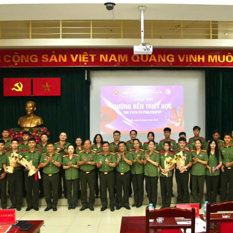 Học viện An ninh nhân dân tổ chức thành công Cuộc thi học tập song ngữ “Đường đến triết học” (The Path to Philosophy)