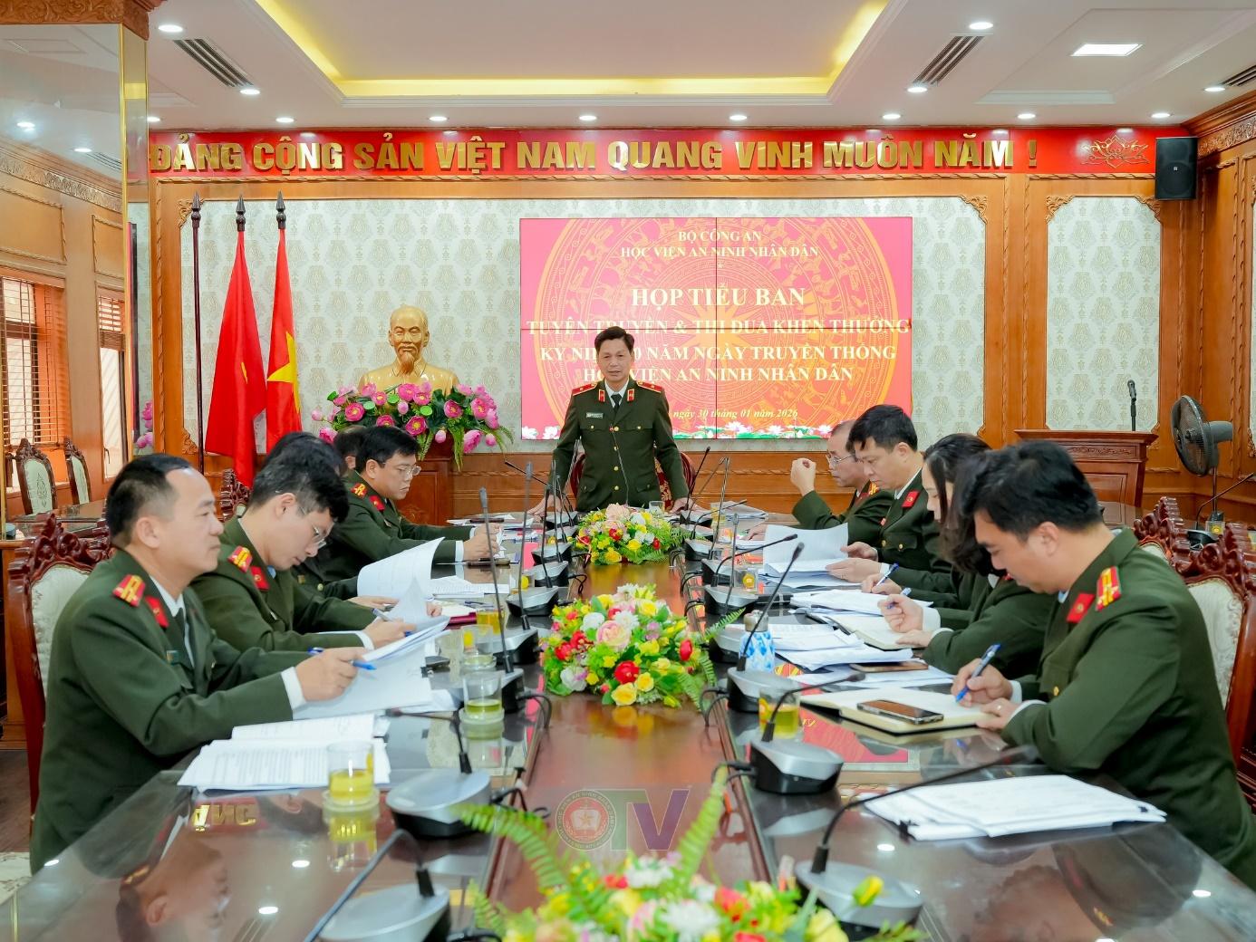 Đảm bảo tiến độ và chất lượng các nhiệm vụ tuyên truyền hướng tới đại lễ 80 năm