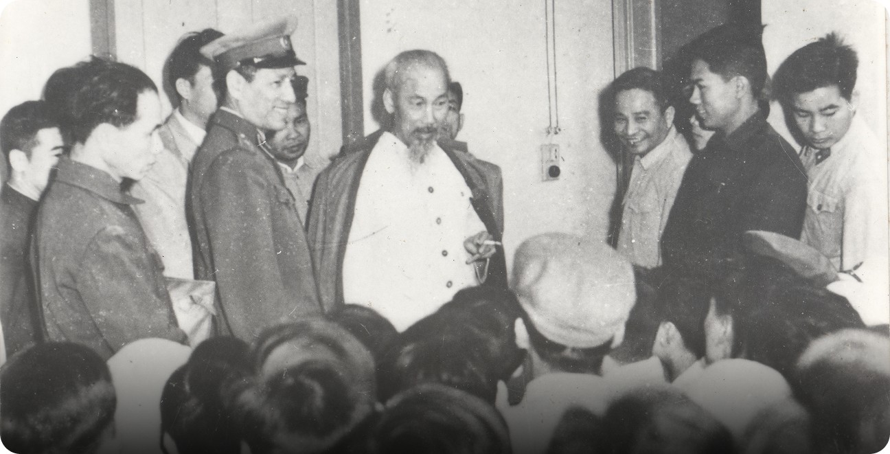 On 23/10/1946, President Ho Chi Minh visited and spoke to trainees of Intermediate Public Security Training Class II, the Public Security Training School.